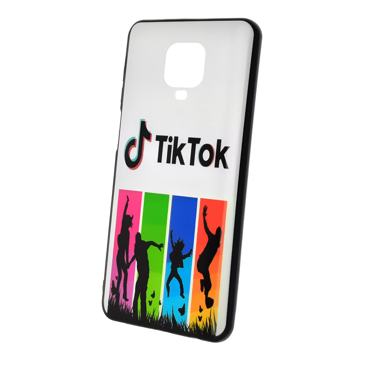 Чехол накладка для XIAOMI Redmi Note 9 Pro, Redmi Note 9S, силикон, рисунок TikTok танцы.