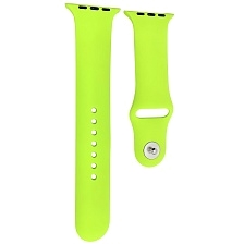Ремешок для Apple Watch спортивный "Sport", размер 42-44 mm, цвет неоновый зеленый Ремешок для Apple Watch спортивный "Sport", размер 42-44 mm, цвет неоновый зеленый