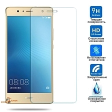 Защитное стекло ГИБКОЕ (Flexible) для Huawei P9, в упаковке.