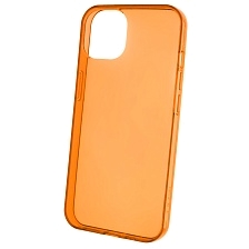 Чехол накладка Clear Case для APPLE iPhone 13 (6.1), силикон 1.5 мм, цвет прозрачно оранжевый Чехол накладка Clear Case для APPLE iPhone 13 (6.1), силикон 1.5 мм, цвет прозрачно оранжевый