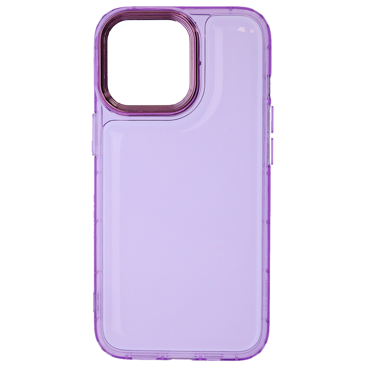 Чехол накладка AIR BAG для APPLE iPhone 13 Pro (6.1"), силикон, цвет прозрачно сиреневый
