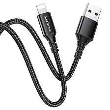 Кабель BOROFONE BX54 Ultra bright Lightning 8 pin, 2.4A, длина 1 метр, цвет черный Кабель BOROFONE BX54 Ultra bright Lightning 8 pin, 2.4A, длина 1 метр, цвет черный