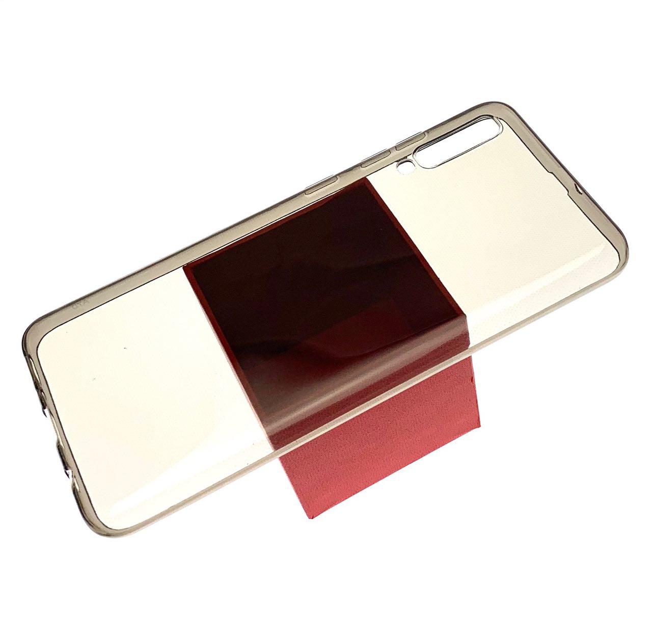 Чехол накладка TPU CASE для SAMSUNG Galaxy A70 (SM-A705), силикон, ультратонкий, цвет тонированный.