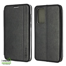 Чехол книжка LIZARD для HUAWEI P40 (ANA-NX9), экокожа, визитница, цвет черный Чехол книжка LIZARD для HUAWEI P40 (ANA-NX9), экокожа, визитница, цвет черный
