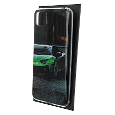 Чехол накладка Vinil для HUAWEI Honor 9S (DUA-LX9), Y5P 2020, силикон, рисунок Ламборджини
