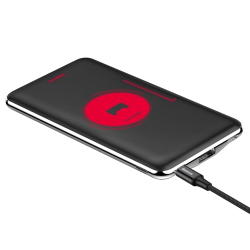 Внешний аккумулятор, Power Bank BASEUS SIMBO SMART, 10000 mAh, цвет черный (-50%) Внешний аккумулятор, Power Bank BASEUS SIMBO SMART, 10000 mAh, цвет черный (-50%)