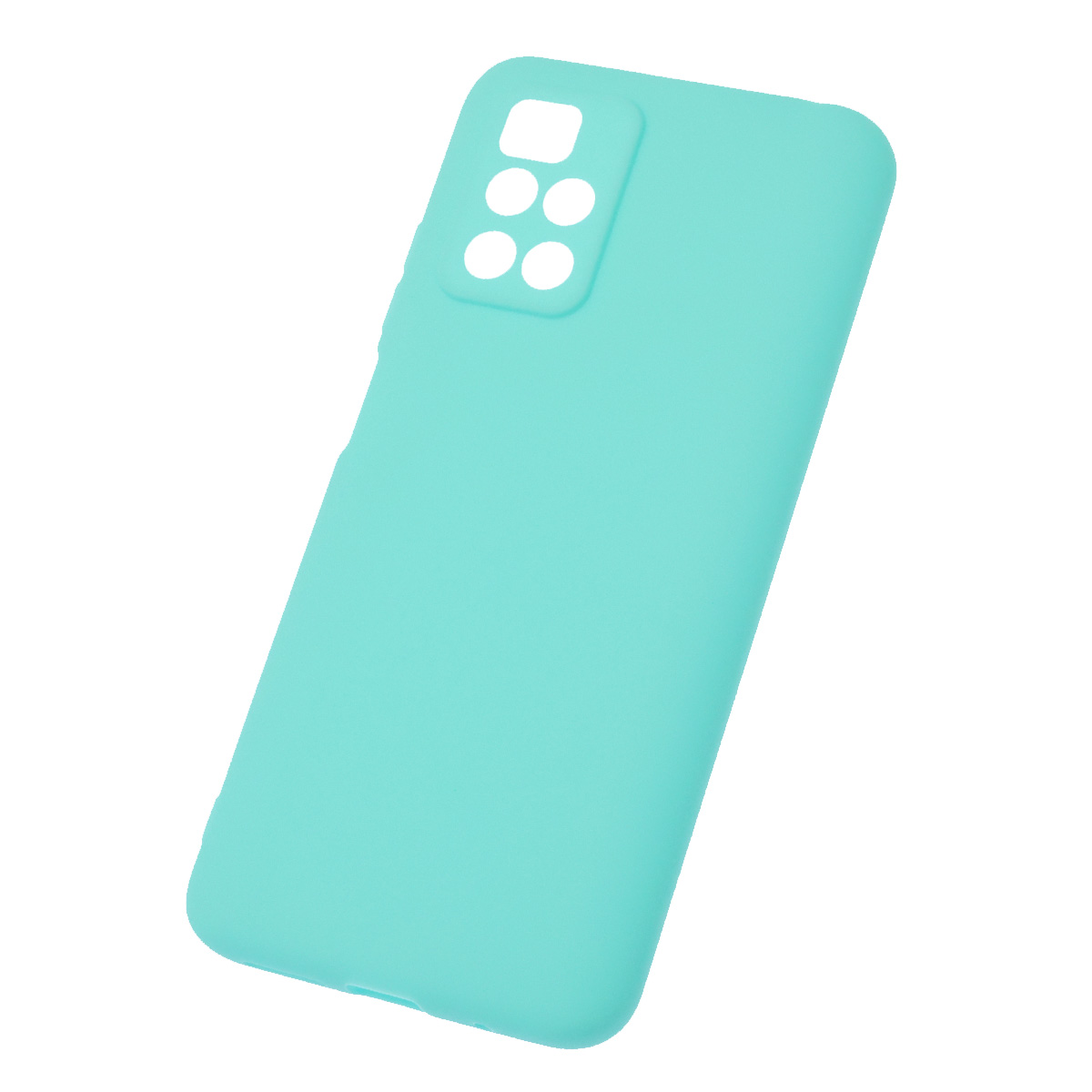 Чехол накладка SOFT TOUCH для XIAOMI Redmi 10 (2021), Redmi 10 (2022), защита камеры, силикон, матовый, цвет бирюзовый Чехол накладка SOFT TOUCH для XIAOMI Redmi 10 (2021), Redmi 10 (2022), защита камеры, силикон, матовый, цвет бирюзовый