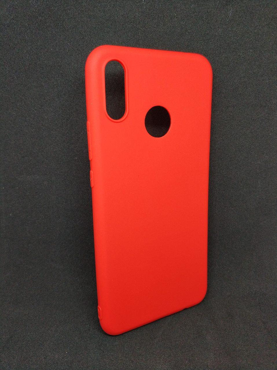 Чехол-накладка для HUAWEI P Smart Z 2019 (STK-LX1) / HUAWEI Honor 9X 2019 (HLK-TL00) / Oppo F11 Pro, силиконовая "soft touch", цвет красный. Чехол-накладка для HUAWEI P Smart Z 2019 (STK-LX1) / HUAWEI Honor 9X 2019 (HLK-TL00) / Oppo F11 Pro, силиконовая "soft touch", цвет красный.