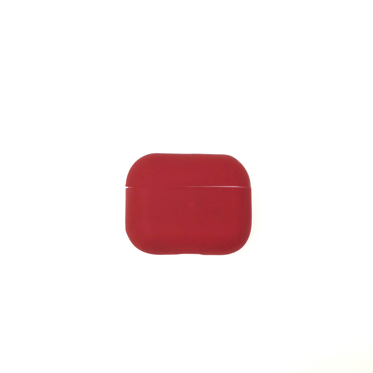 Чехол Silicon Case для наушников APPLE AirPods PRO, цвет гранат
