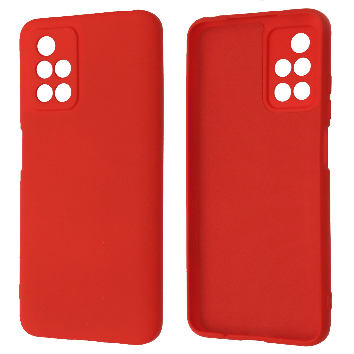 Чехол накладка NANO для XIAOMI Redmi 10 (2021), Redmi 10 (2022), силикон, бархат, цвет красный Чехол накладка NANO для XIAOMI Redmi 10 (2021), Redmi 10 (2022), силикон, бархат, цвет красный