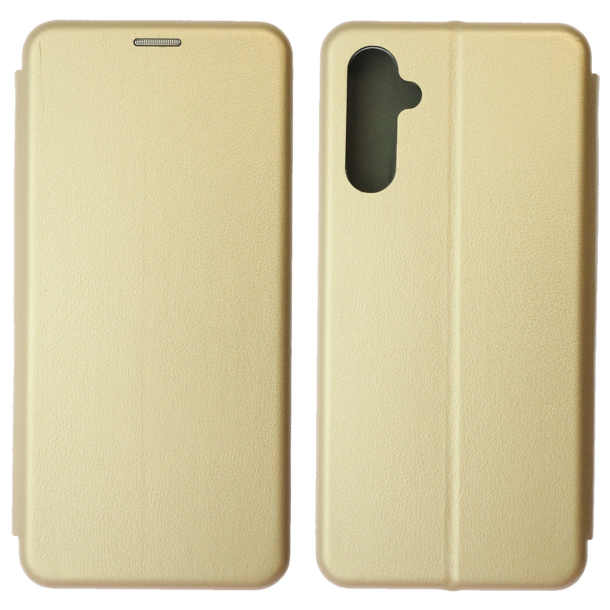 Чехол книжка STYLISH для SAMSUNG Galaxy A14 4G, экокожа, визитница, цвет золотистый Чехол книжка STYLISH для SAMSUNG Galaxy A14 4G, экокожа, визитница, цвет золотистый