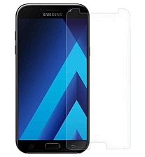 Защитное стекло для Samsung Galaxy A7 (2017), в упаковке.