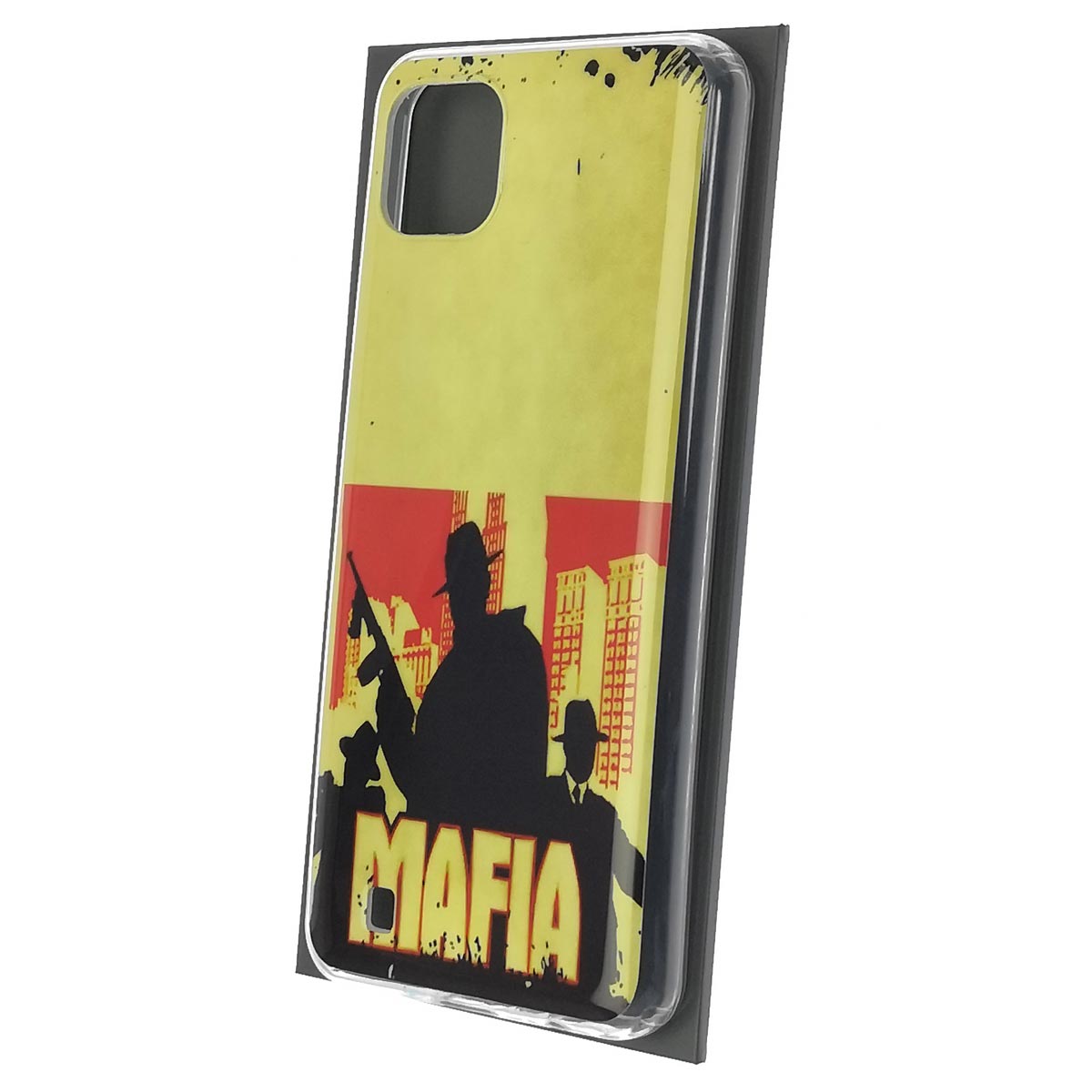 Чехол накладка для Realme C20, силикон, рисунок MAFIA Чехол накладка для Realme C20, силикон, рисунок MAFIA