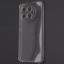 Чехол накладка для TECNO Spark 30 Pro, защита камеры, силикон, прозрачный