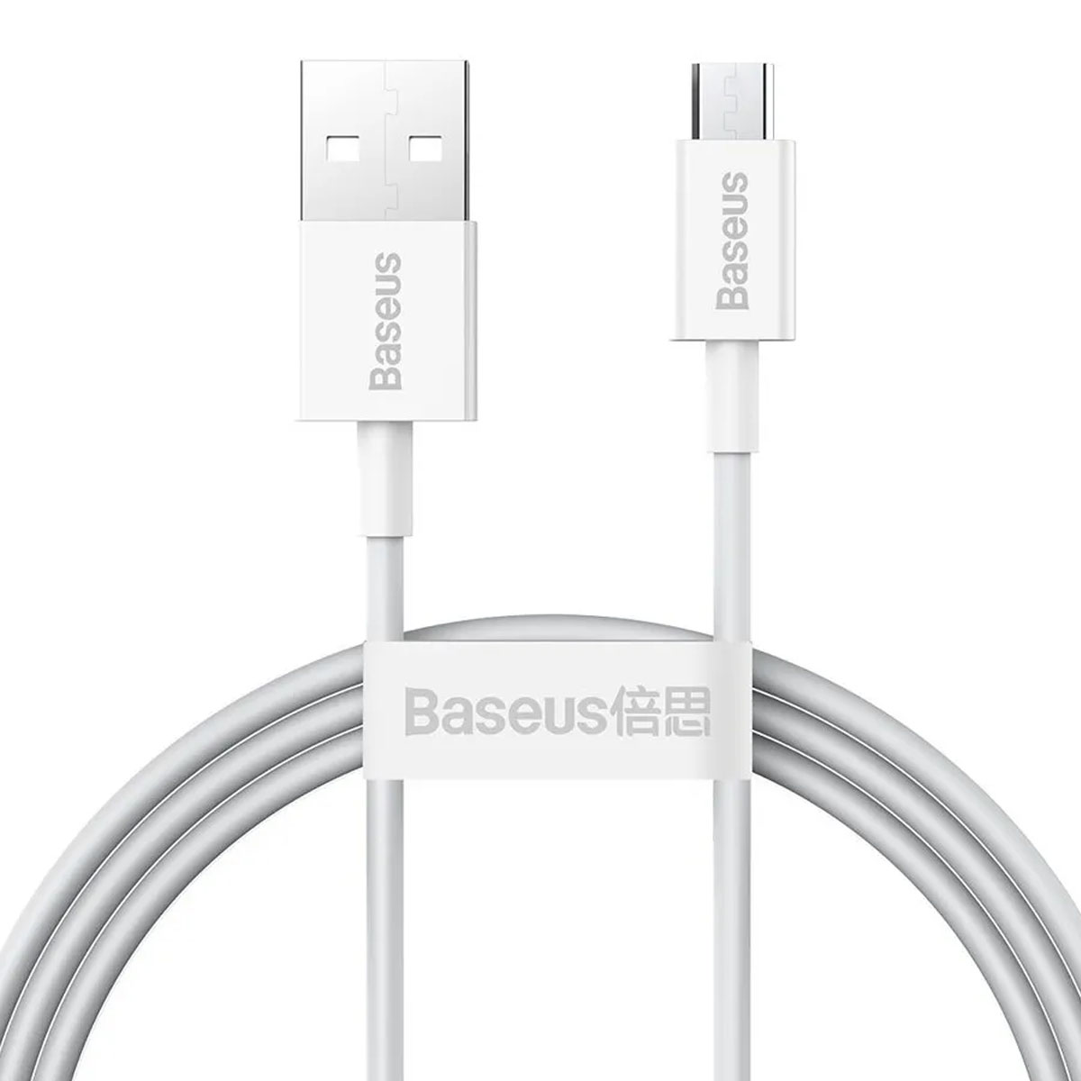 Кабель BASEUS Superior Series (CAMYS-A02) Micro USB, 2A, длина 2 метра, цвет белый Кабель BASEUS Superior Series (CAMYS-A02) Micro USB, 2A, длина 2 метра, цвет белый