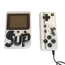 Портативная игровая приставка SUP GAME BOX 500 игр в 1, с джойстиком, цвет белый (Уценка)