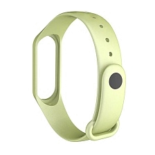 Ремешок на запястье, браслет для XIAOMI Mi Band 3, 4, силикон, цвет фисташковый Ремешок на запястье, браслет для XIAOMI Mi Band 3, 4, силикон, цвет фисташковый