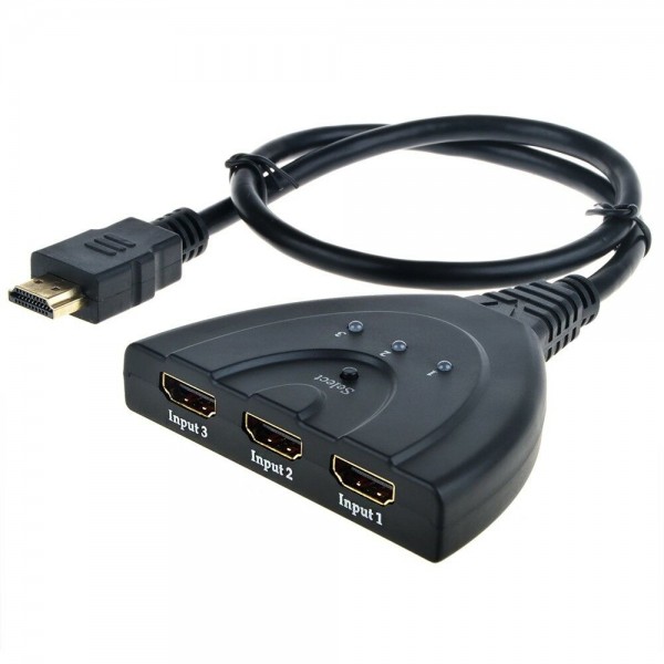 Адаптер разветвитель (HDMI сплиттер) (хаб) HDMI на 3 порта HDMI. Адаптер разветвитель (HDMI сплиттер) (хаб) HDMI на 3 порта HDMI.