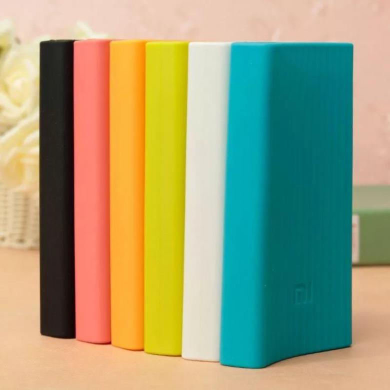 Силиконовый чехол для XIAOMI Power bank 2 20000, цвет белый.