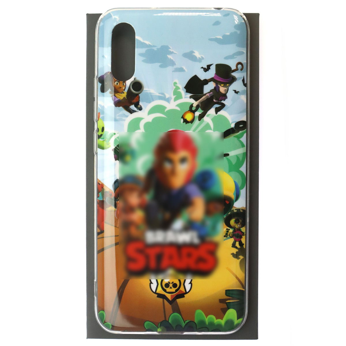 Чехол накладка для XIAOMI Redmi 9A, силикон, рисунок Бравл Старс Чехол накладка для XIAOMI Redmi 9A, силикон, рисунок Бравл Старс