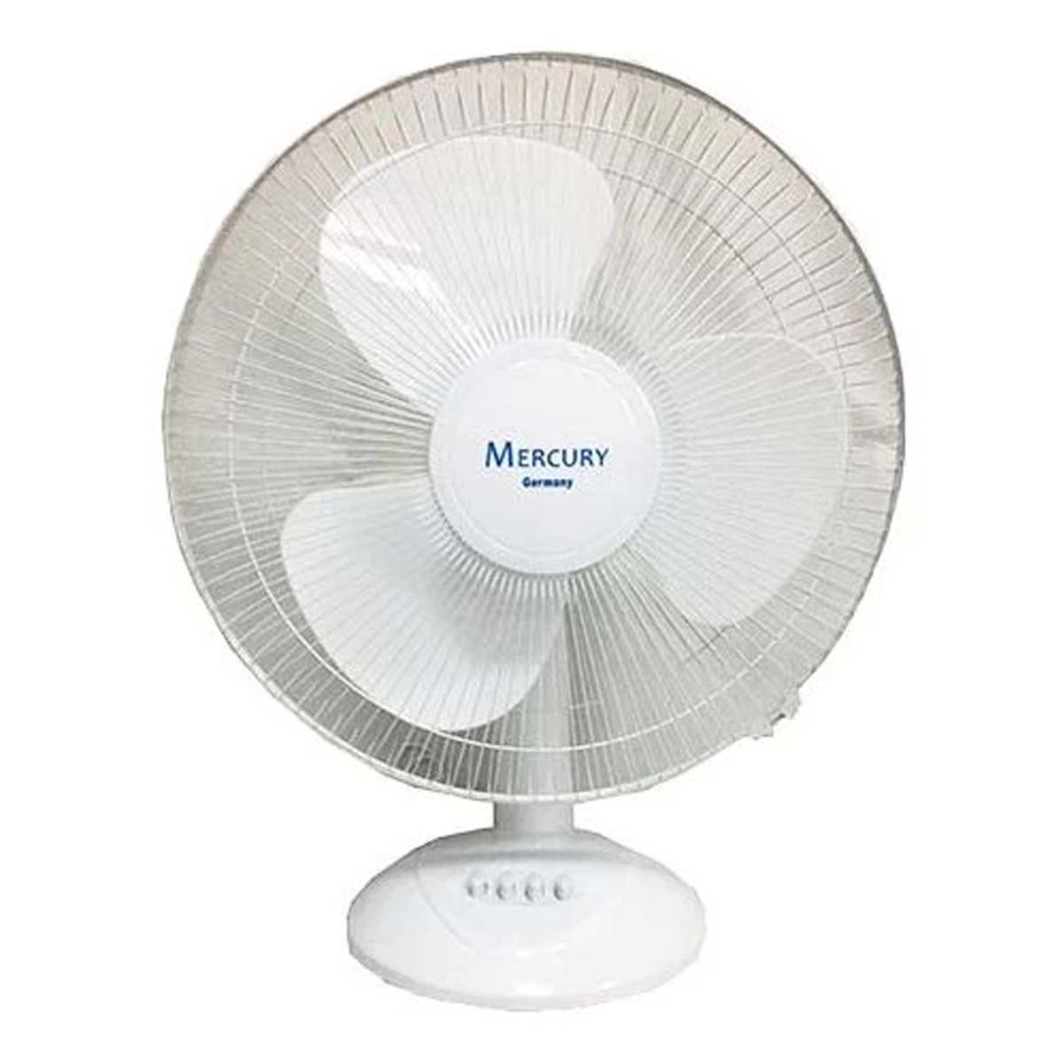 Вентилятор настольный Mercury MC-7007, 25W, 27см, цвет белый