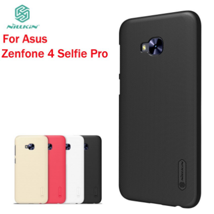 Чехол накладка NILLKIN для ASUS ZenFone 4 SELFIE PRO ZD552KL, пластик, цвет золотистый.