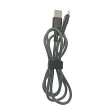 Кабель XB X37t USB Type C, нейлон, длина 1 метр, цвет серо синий