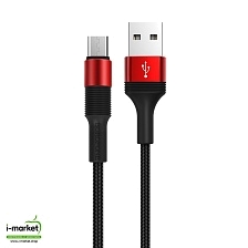 BOROFONE BX21 Outstanding кабель Micro USB, 2.4A, длина 1 метр, силикон, цвет красный. BOROFONE BX21 Outstanding кабель Micro USB, 2.4A, длина 1 метр, силикон, цвет красный.