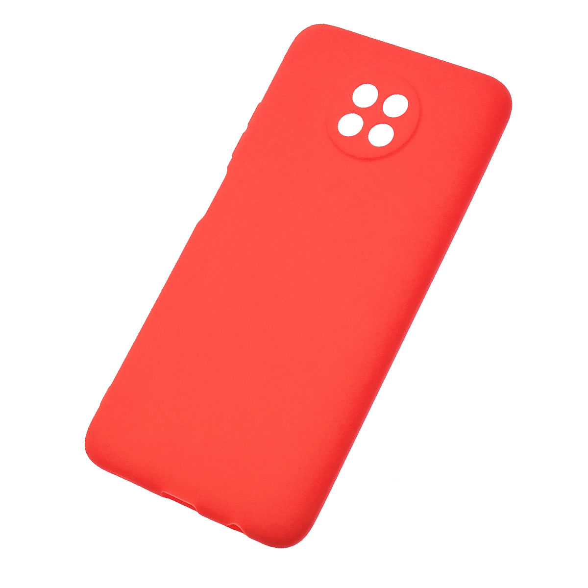 Чехол накладка SOFT TOUCH для XIAOMI Redmi Note 9T, силикон, матовый, цвет красный Чехол накладка SOFT TOUCH для XIAOMI Redmi Note 9T, силикон, матовый, цвет красный