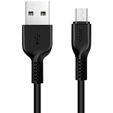 Кабель HOCO X20 Flash Micro USB, 2А, длина 1 метр, цвет черный