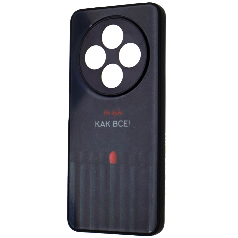 Чехол накладка для XIAOMI Redmi 14C, POCO C75 пластик, силикон, защита камеры, рисунок Не будь КАК ВСЕ! Чехол накладка для XIAOMI Redmi 14C, POCO C75 пластик, силикон, защита камеры, рисунок Не будь КАК ВСЕ!