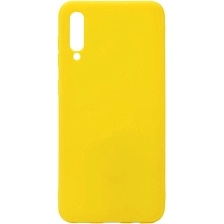 Чехол накладка Soft Touch для SAMSUNG Galaxy A50 (SM-A505), A30s (SM-A307), A50s (SM-A507), силикон, цвет желтый. Чехол накладка Soft Touch для SAMSUNG Galaxy A50 (SM-A505), A30s (SM-A307), A50s (SM-A507), силикон, цвет желтый.