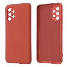 Чехол накладка NANO для SAMSUNG Galaxy A32 4G (SM-A325F), силикон, бархат, цвет вишневый Чехол накладка NANO для SAMSUNG Galaxy A32 4G (SM-A325F), силикон, бархат, цвет вишневый