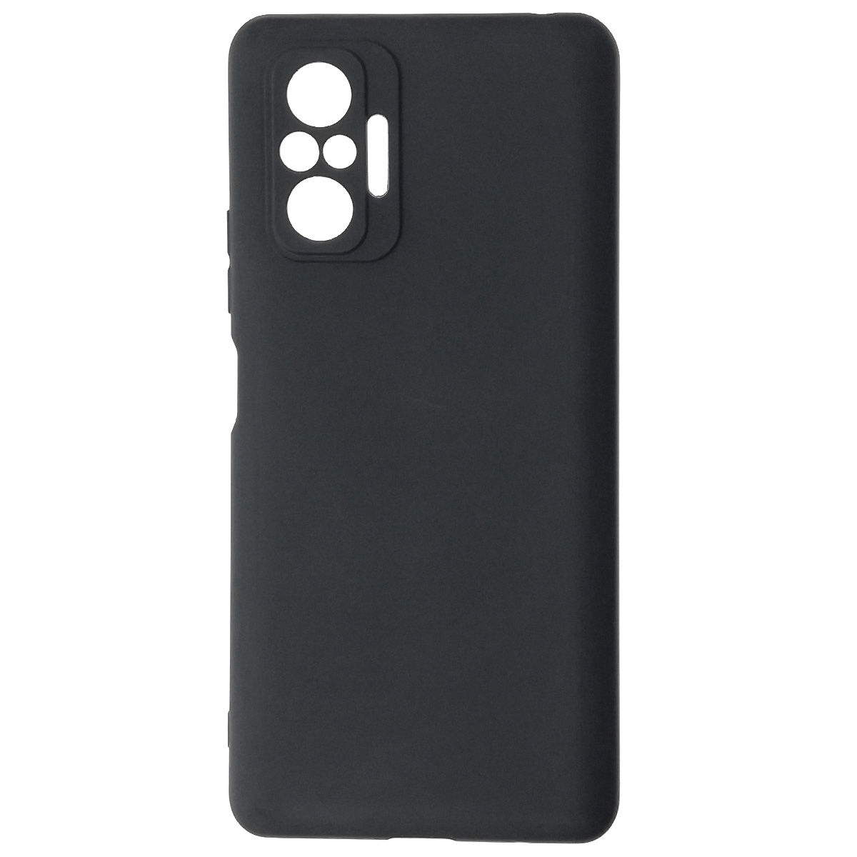Чехол накладка SOFT TOUCH для XIAOMI Redmi Note 10 Pro, силикон, матовый, цвет черный Чехол накладка SOFT TOUCH для XIAOMI Redmi Note 10 Pro, силикон, матовый, цвет черный