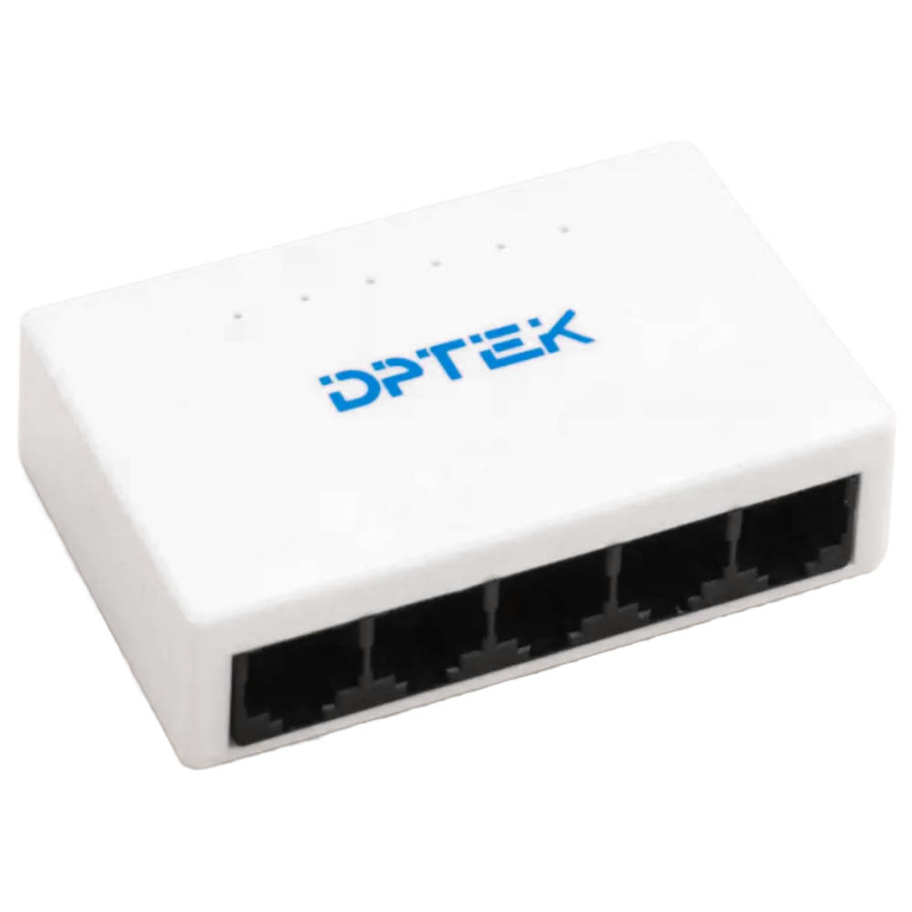 Коммутатор, свитч DPTEK DK2000-105F-M, 5 портов, 10/100Mbps, цвет белый
