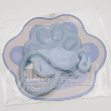 Липучка кошачья лапка, цвет голубой