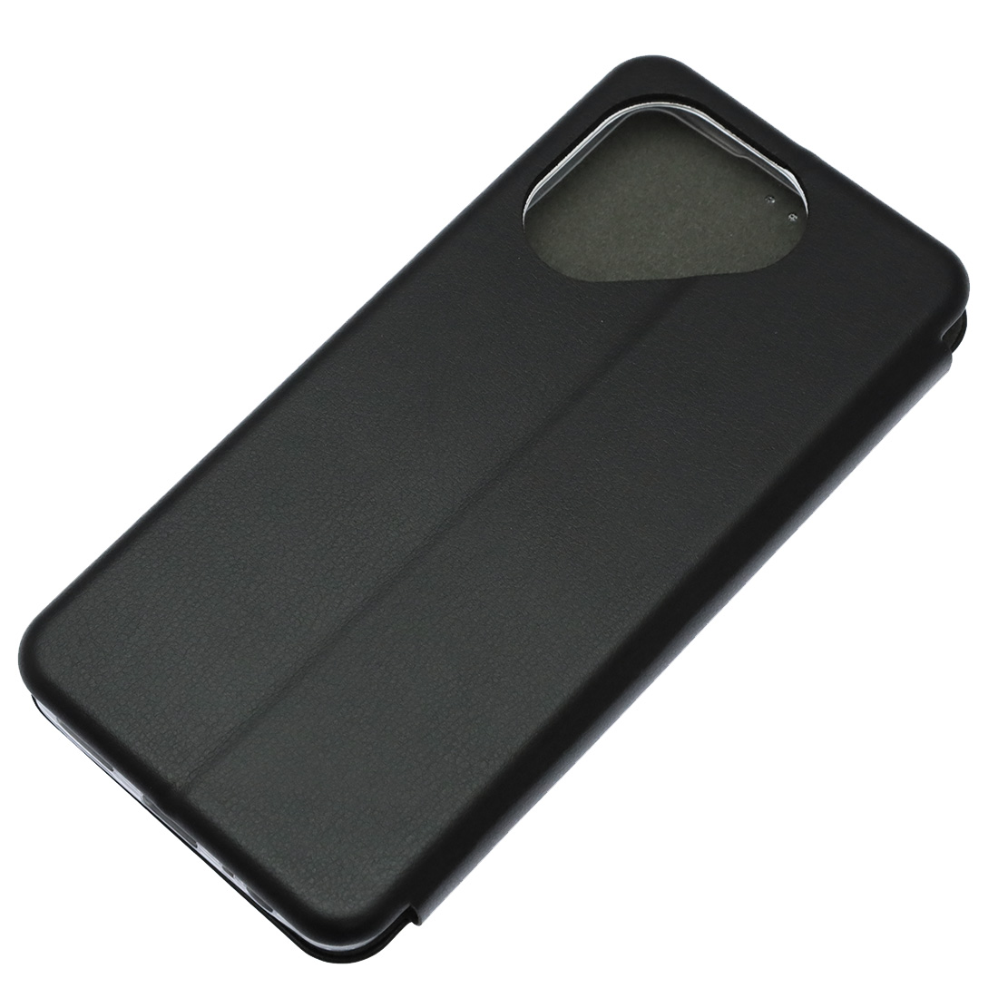 Чехол книжка STYLISH для TECNO Pova 7 4G, Pova 7 Neo, экокожа, визитница, цвет черный