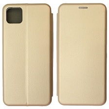 Чехол книжка STYLISH для SAMSUNG Galaxy A22S (SM-A226F), экокожа, визитница, цвет золотистый Чехол книжка STYLISH для SAMSUNG Galaxy A22S (SM-A226F), экокожа, визитница, цвет золотистый