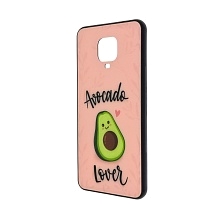 Чехол накладка для XIAOMI Redmi Note 9 Pro, Redmi Note 9S, силикон, стекло, рисунок AVOCADO Lover. Чехол накладка для XIAOMI Redmi Note 9 Pro, Redmi Note 9S, силикон, стекло, рисунок AVOCADO Lover.
