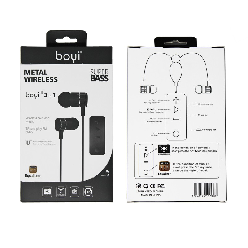 Гарнитура (наушники с микрофоном) беспроводная, BOYI 3 in 1 Super Bass Bluetooth Boyi 11, цвет красный (-70%) Гарнитура (наушники с микрофоном) беспроводная, BOYI 3 in 1 Super Bass Bluetooth Boyi 11, цвет красный (-70%)
