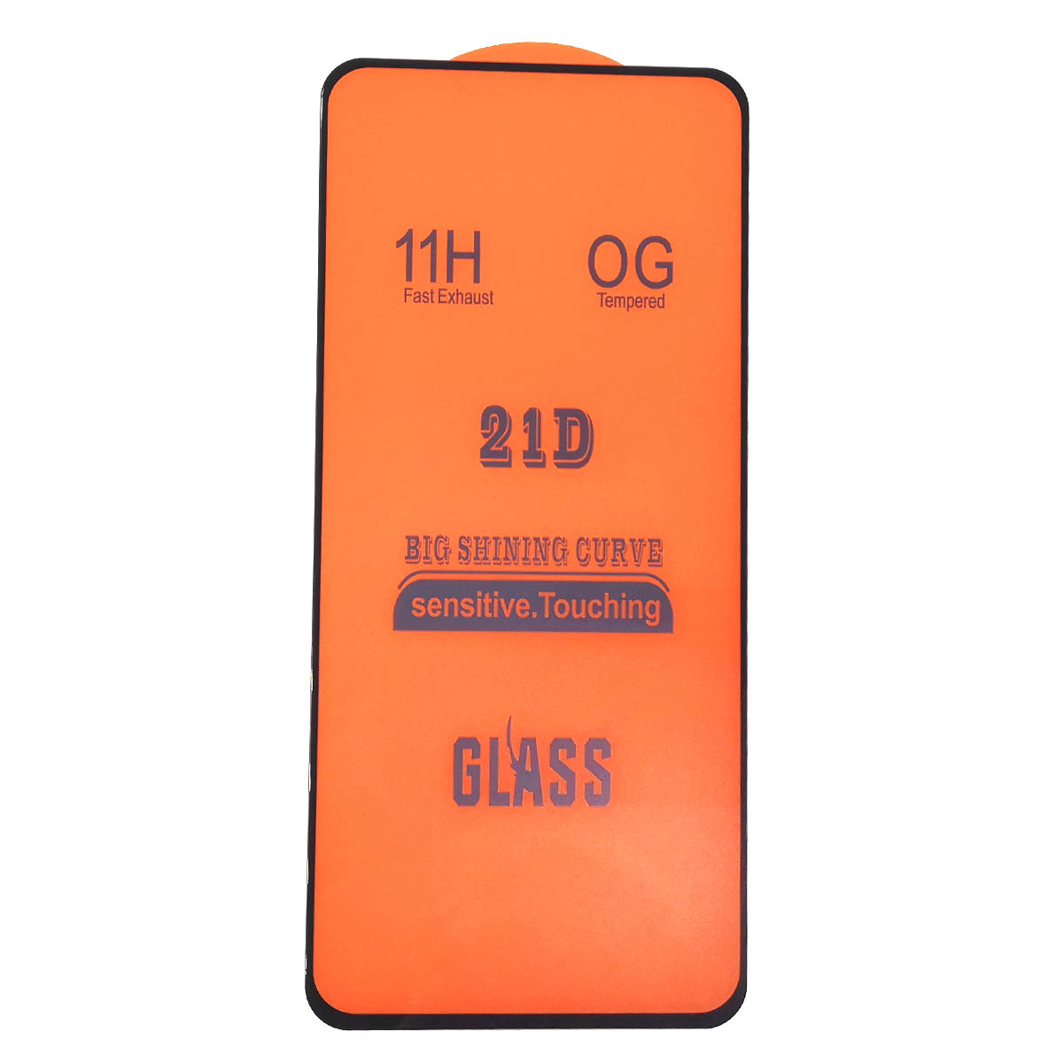 Защитное стекло 21D GLASS FULL GLUE для HUAWEI Honor 50 Lite, Nova 8i, цвет окантовки черный
