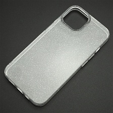 Чехол накладка STARDUST (Clear Case) для APPLE iPhone 13, iPhone 14, с блестками, прозрачный