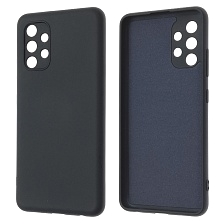 Чехол накладка NANO для SAMSUNG Galaxy A32 4G (SM-A325F), силикон, бархат, цвет темно синий Чехол накладка NANO для SAMSUNG Galaxy A32 4G (SM-A325F), силикон, бархат, цвет темно синий