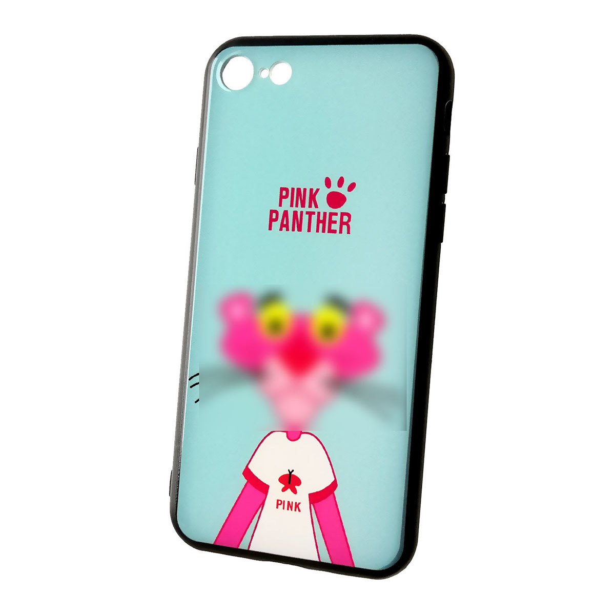 Чехол накладка для APPLE iPhone 7, 8, силикон, рисунок PINK PANTER L. Чехол накладка для APPLE iPhone 7, 8, силикон, рисунок PINK PANTER L.