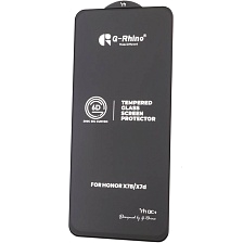 Защитное стекло 6D G-Rhino 200C для Honor X7b, Honor X7d, цвет окантовки черный (Тип 1)