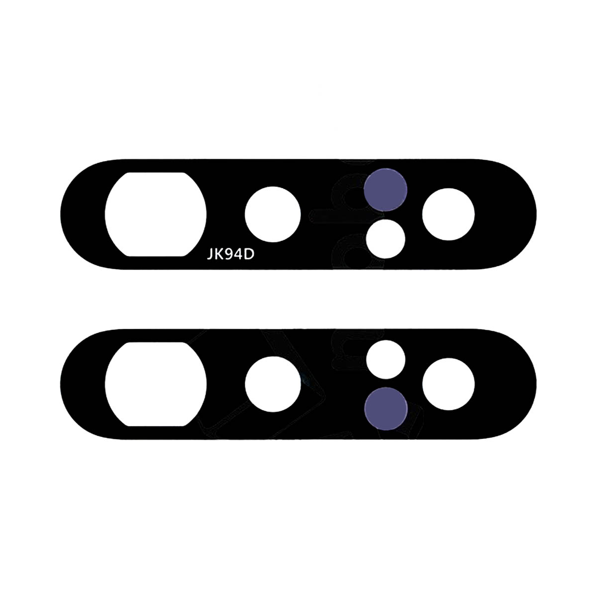 Стекло основной камеры для SAMSUNG Galaxy A80 (SM-A805F), цвет черный