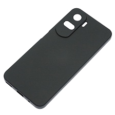Чехол накладка NANO для HUAWEI Honor 90 Lite, силикон, бархат, цвет черный Чехол накладка NANO для HUAWEI Honor 90 Lite, силикон, бархат, цвет черный