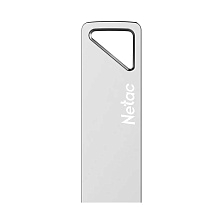 Флешка USB 2.0 64GB NETAC U326, цвет серебристый