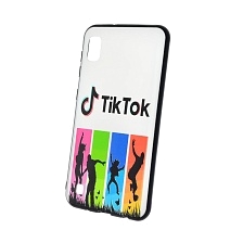 Чехол накладка для SAMSUNG Galaxy A10 (SM-A105), M10 (SM-M105), силикон, рисунок TikTok танцы. Чехол накладка для SAMSUNG Galaxy A10 (SM-A105), M10 (SM-M105), силикон, рисунок TikTok танцы.