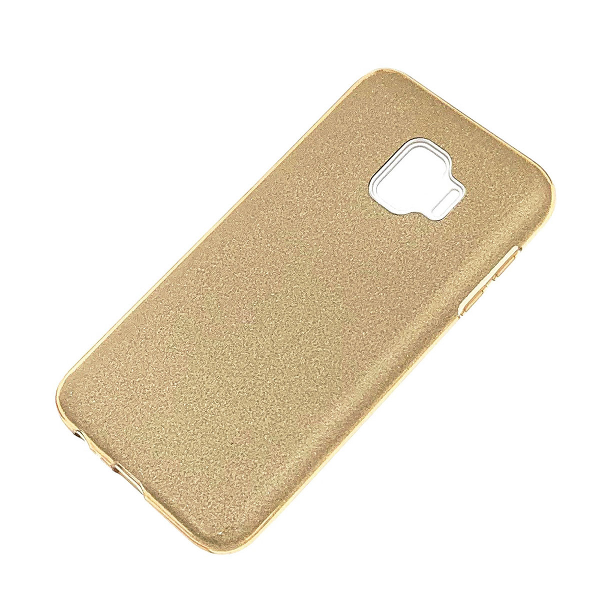 Чехол накладка Shine для SAMSUNG Galaxy J2 Core 2018 (SM-J260), силикон, блестки, цвет золотистый Чехол накладка Shine для SAMSUNG Galaxy J2 Core 2018 (SM-J260), силикон, блестки, цвет золотистый